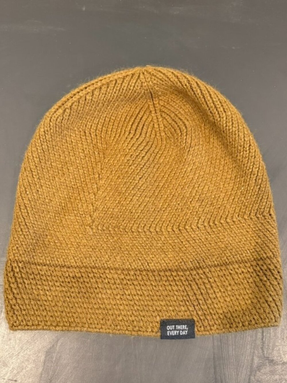 "REI Cooperative" "Out There Every Day" Cuffed Beanie - Olive Brown